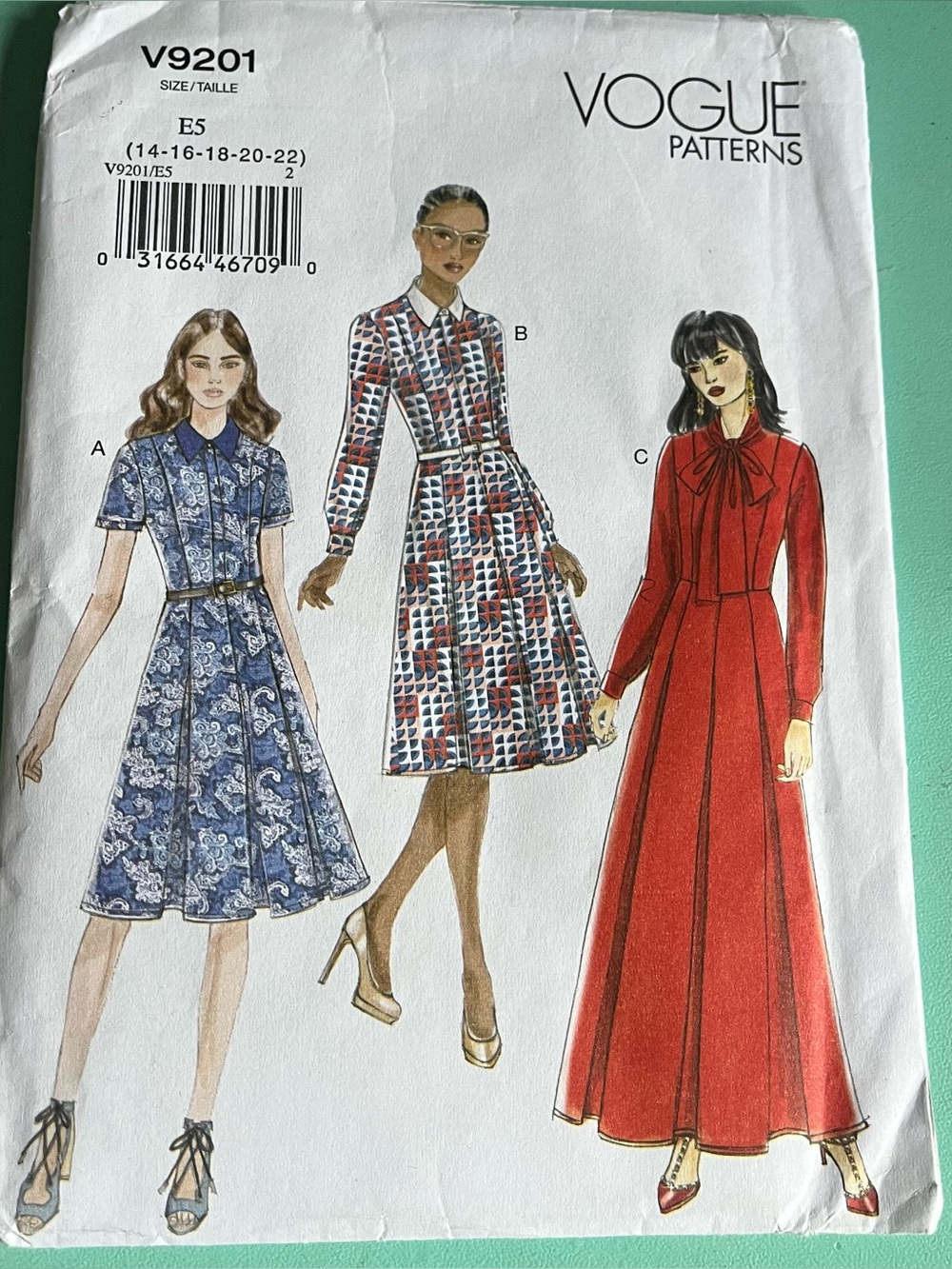Vogue Dress Pattern